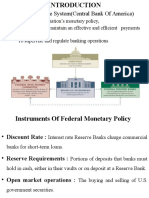 US Federal Reserve System (Central Bank of America)