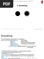 Download OpenCV Lections 5 Smoothing by Denis Perevalov SN46059251 doc pdf