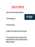 Steps To Graphical Method