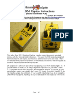 Boss SD-1 Replica Instructions: Based On The ITS8 PCB