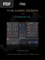 The Dark Zebra User Guide PDF