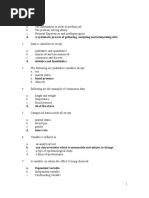 D. A Systematic Process of Gathering, Analyzing and Interpreting Data