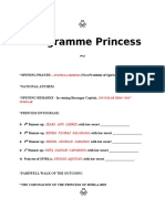 Programme Princess : Anonilla Marinas