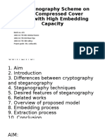 A Steganography Scheme On JPEG Compressed Cover Image With High Embedding Capacity