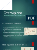 Az Elektromos Ellenállás, Az Egyenáram Hatásai