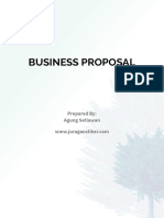 Business Proposal: Prepared By: Agung Setiawan