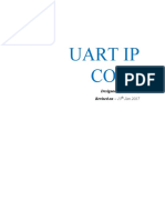 Uart Ip Core: Designed by - Mitu Raj Revised On - 15 Jan 2017