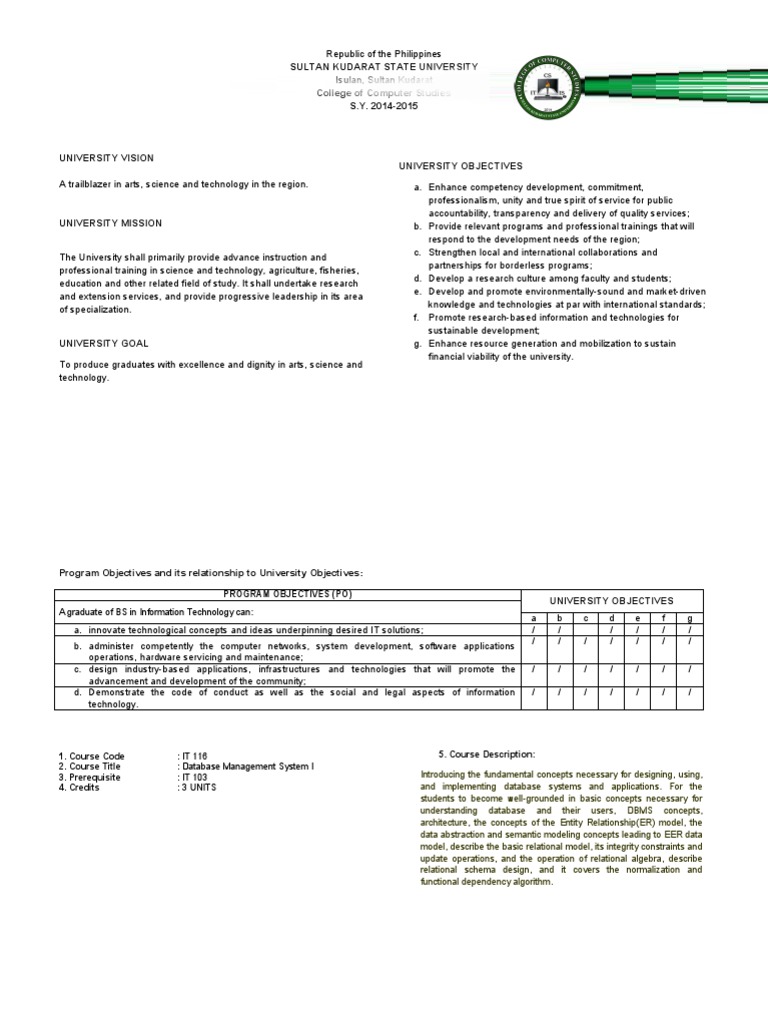 Database Management System I | PDF | Relational Database | Databases