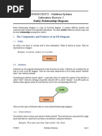 CS3042/CS3272 - Database Systems Laboratory Exercise 1 Entity Relationship Diagram