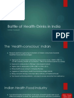 Battle of Health-Drinks in India: Tapish Panwar