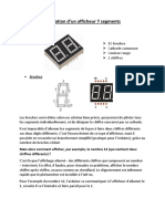 Utilisation 7 Segments