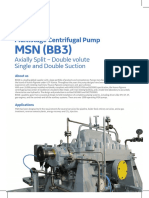 BHGE MSN Centrifugal Pumps BB3