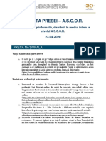 Revista Presei ASCOR 23.04.2020 PDF