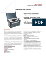 TRAX 219/220/280: Transformer and Substation Test System