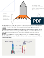 How Rocket Engines Use Newton's 3rd Law to Propel Upwards