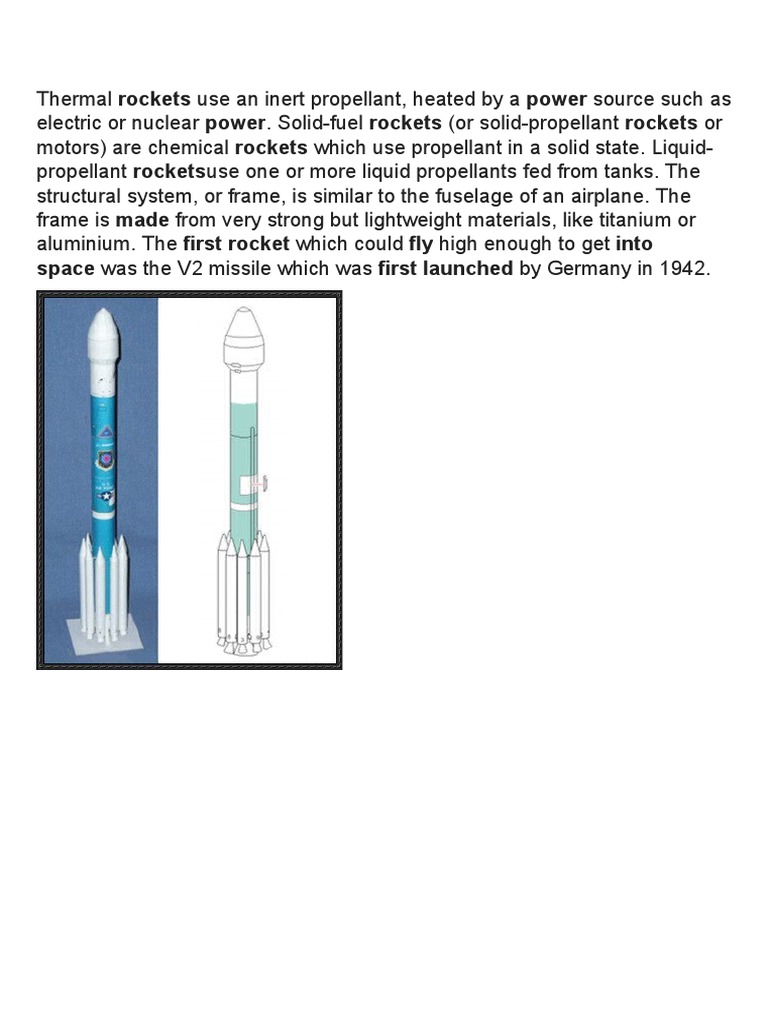 Rocket | PDF