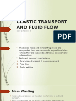 Clastic Transport and Fluid Flow: Sedimentologi - 5