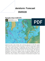 Ireland's Weather Channel Thunderstorm Forecast