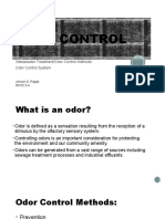 Odor Control: Wastewater Treatment/Odor Control Methods Odor Control System