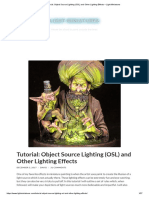 Tutorial - Object Source Lighting (OSL) and Other Lighting Effects - Light Miniatures