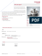 Check Valves: Check Valve and Pre - LL Valve Type F