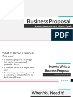 Business Proposal: Business Communication - Barera Quadri