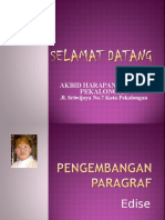 Pengembangan Paragraf