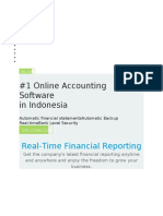 #1 Online Accounting Software in Indonesia: Real-Time Financial Reporting