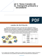 Actividad 1 Tarea Canales de Distribución, Transporte Primario y Secundario