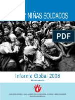 2008 Informe Global Coalición para Acabar Con La Utilización de Niños y Niñas Soldado