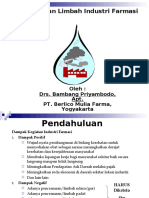 Pengelolaan Limbah Industri Farmasi