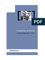 Fragmentar El Mundo PDF