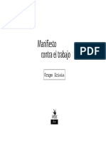 Grupo Krisis - Manifiesto Contra El Trabajo PDF