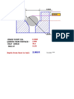 Sharp Point Dia: Length From Topface: Half Angle: Ball Ø