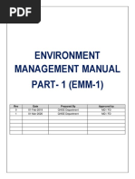 ENVIRONMENT Management Manual 1