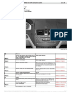 A40/3 COMAND Controller Unit: Remove