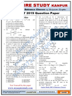 Nimcet 2019 Question Paper With Answer Key