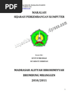 Download makalah sejarah perkembangan komputer by appror SN46061702 doc pdf