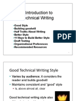 Intro to Technical Writing Guide