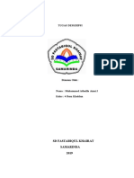 Tugas Deskripsi: SD Fastabiqul Khairat Samarinda 2019