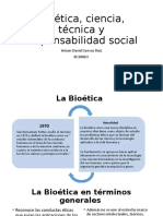 Bioética Ciencia Técnica y Responsabilidad Social