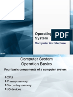 Operating System: Computer Architecture