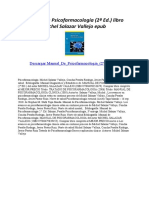 Manual de Psicofarmacologia (2 Ed.) PDF