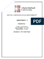 CSR Assignment 5 PDF