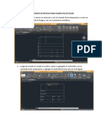 Como Crear Un Rotulo para Planos en Autocad PDF