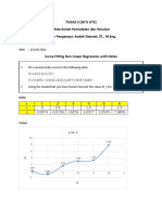 Contoh Curve Fitting: Non Linear Regression