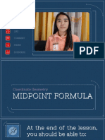 Midpoint Formula PDF
