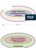 Supply Chain Flow Planning and Network Operations