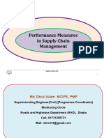 Performance Measures in Supply Chain Management: Zikrul Mcips PMP