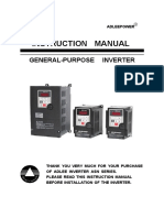 Instruction Manual: General-Purpose Inverter